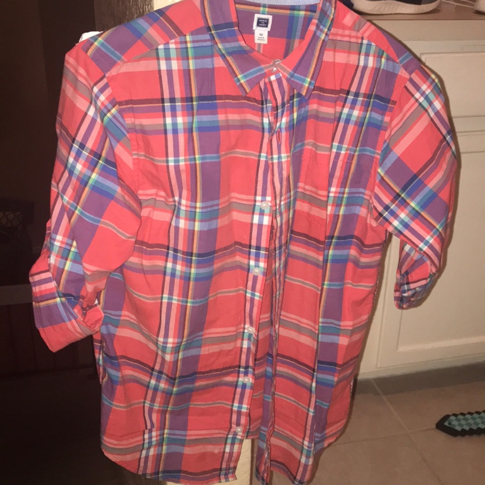 Janie and Jack Button down